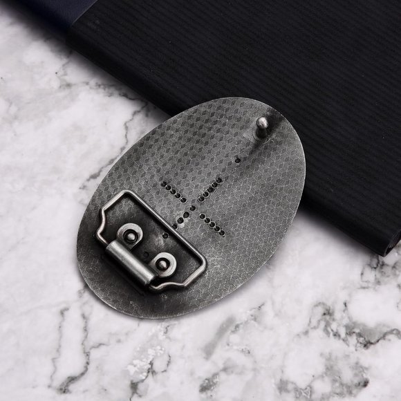 Women Cowboy Rodeo Running Horse Antique Floral Belt Buckle - Picture 4 of 7